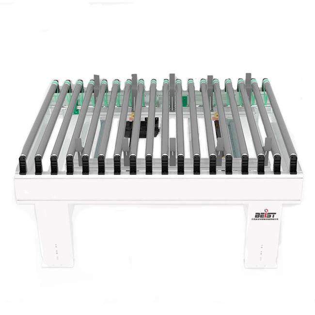 Centre de transportador de rodillos impulsados